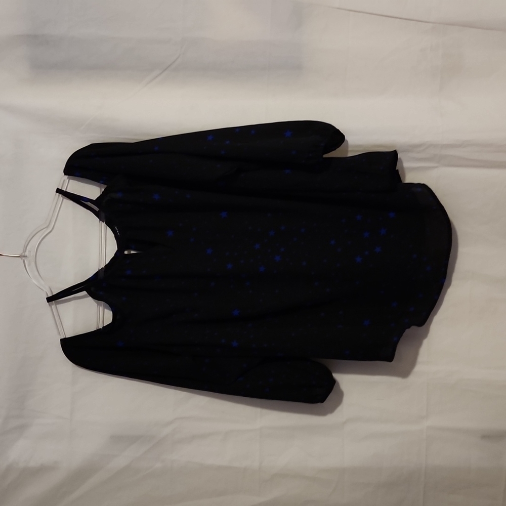 Torrid Georgette Stars Top
